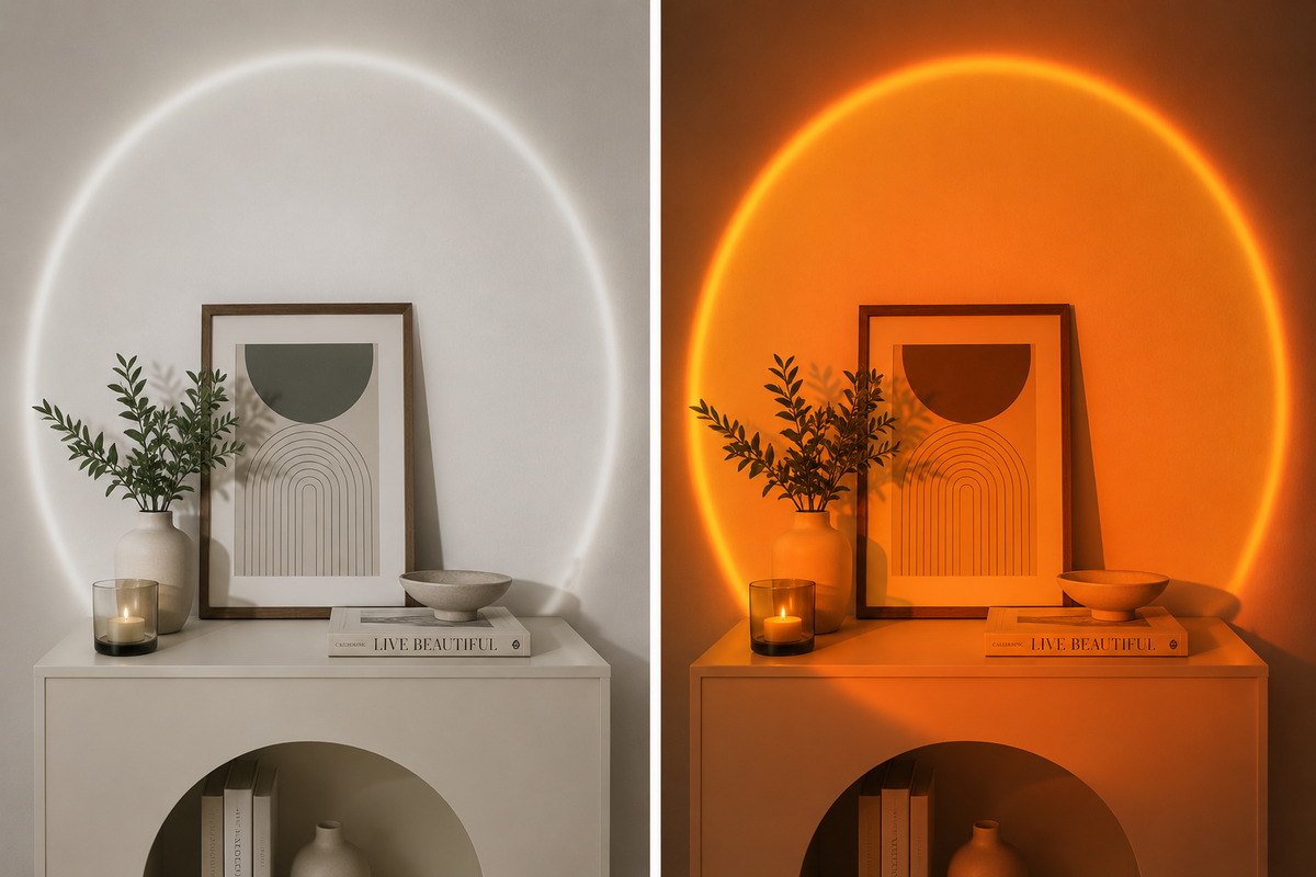 Vibrant Sunset Room Light