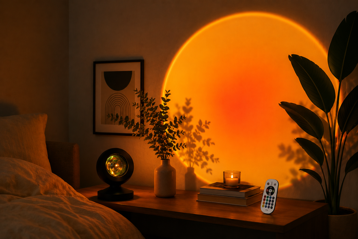 Vibrant Sunset Room Light